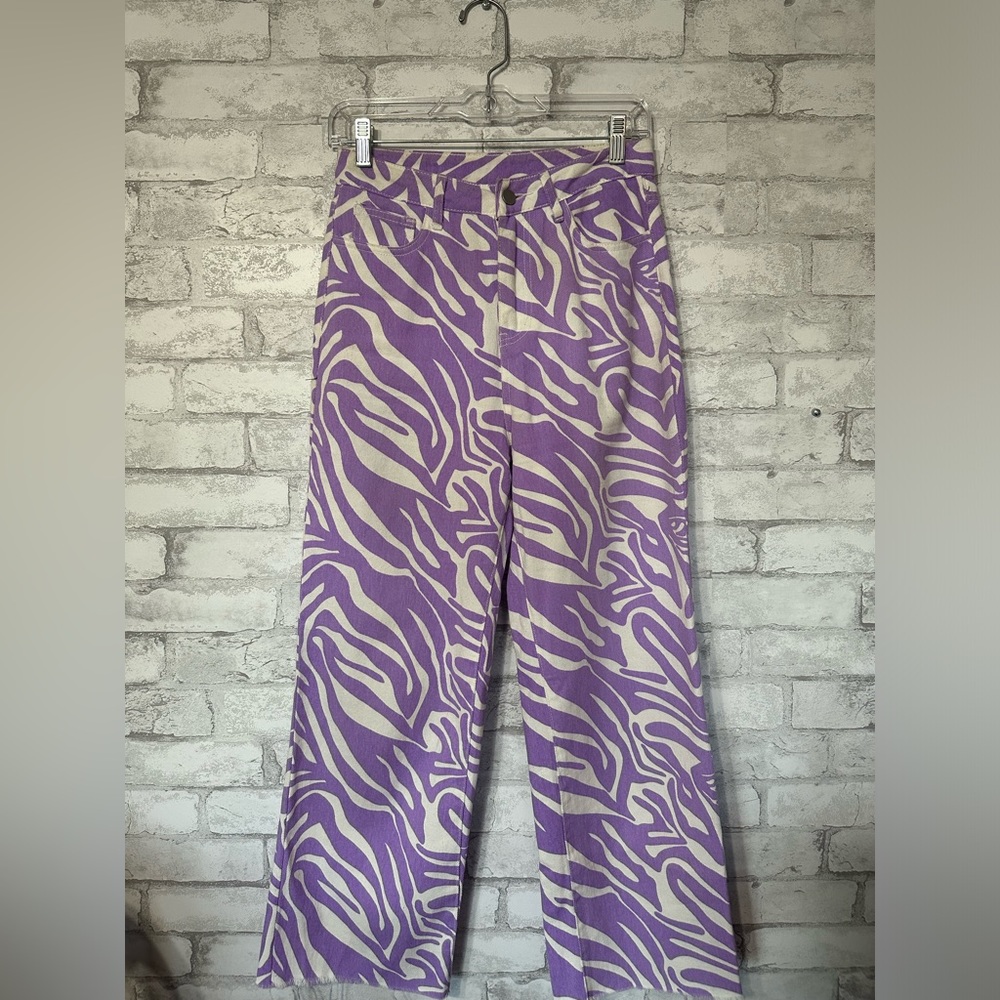 SHEIN Zebra Pants